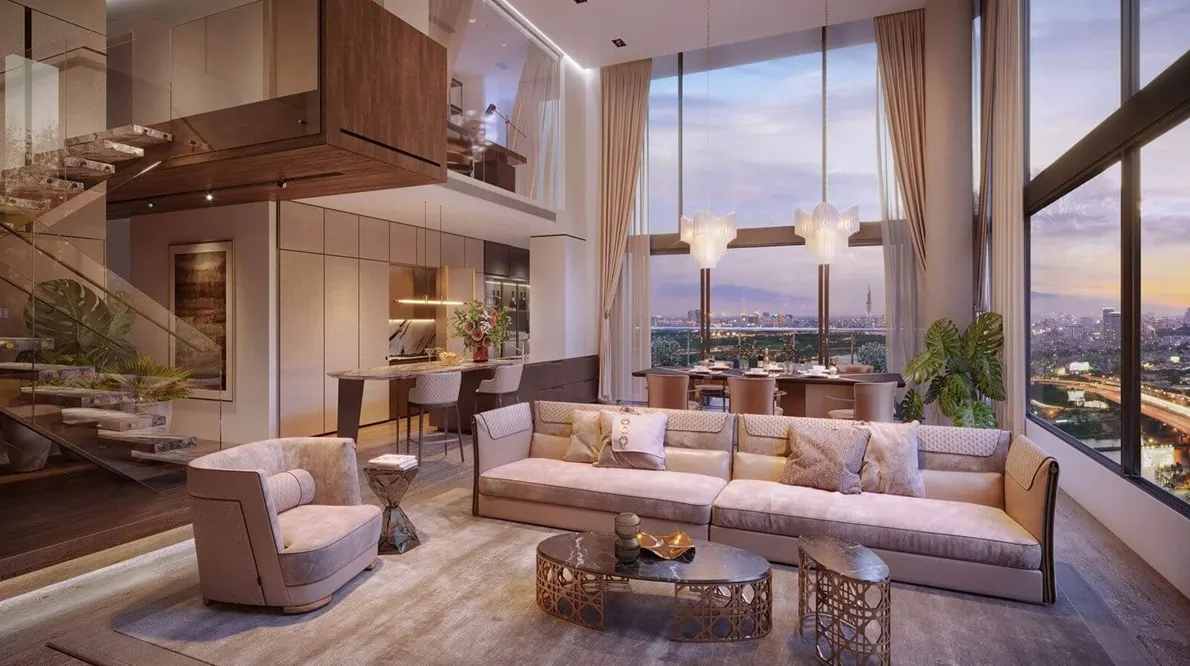 Thiết kế vô cùng sang trọng tại The Emerald Boulevard