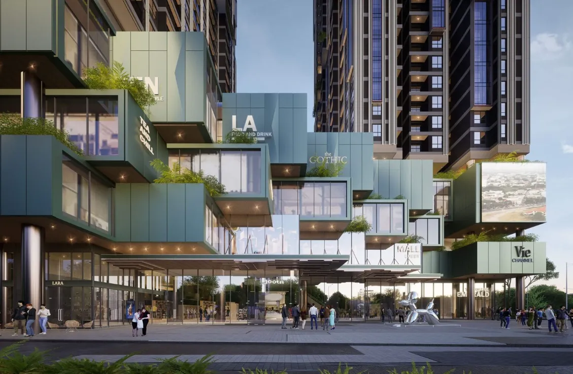 Tiện ích thương mại tại dự án The Emerald Boulevard