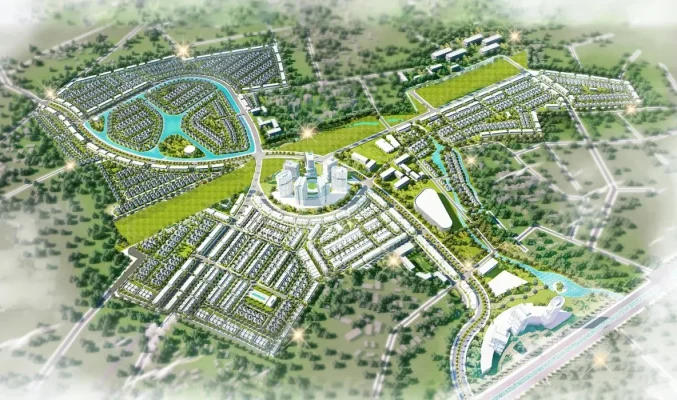 Tổng thể dự án Hồng Hạc City