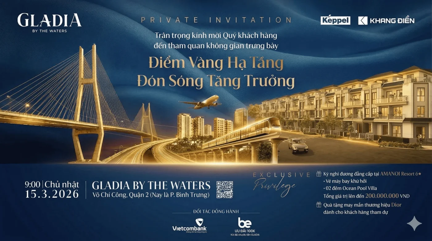 SỰ KIỆN: GLADIA BY THE WATERS