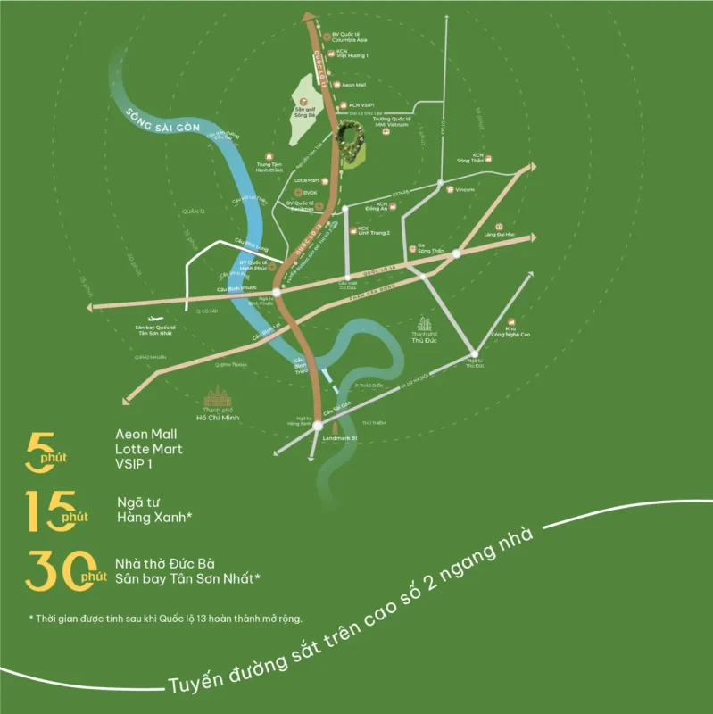 Vị trí Lusso Saigon