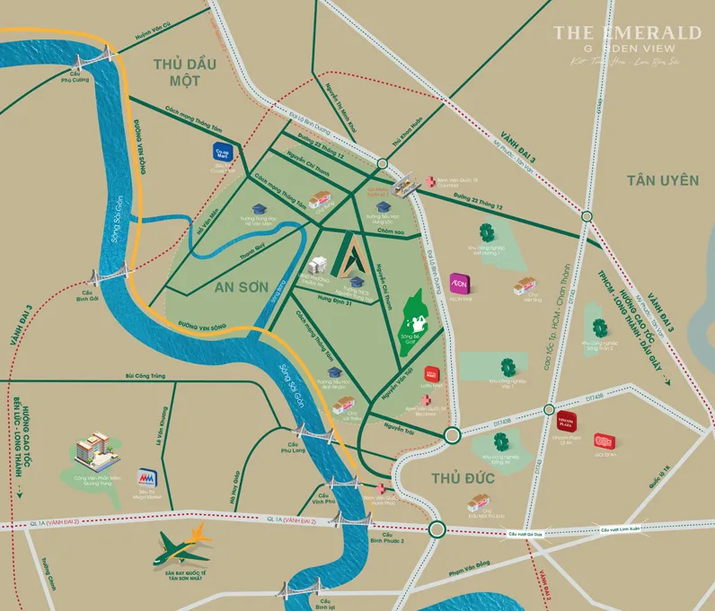 vi tri the emerald garden view 11zon