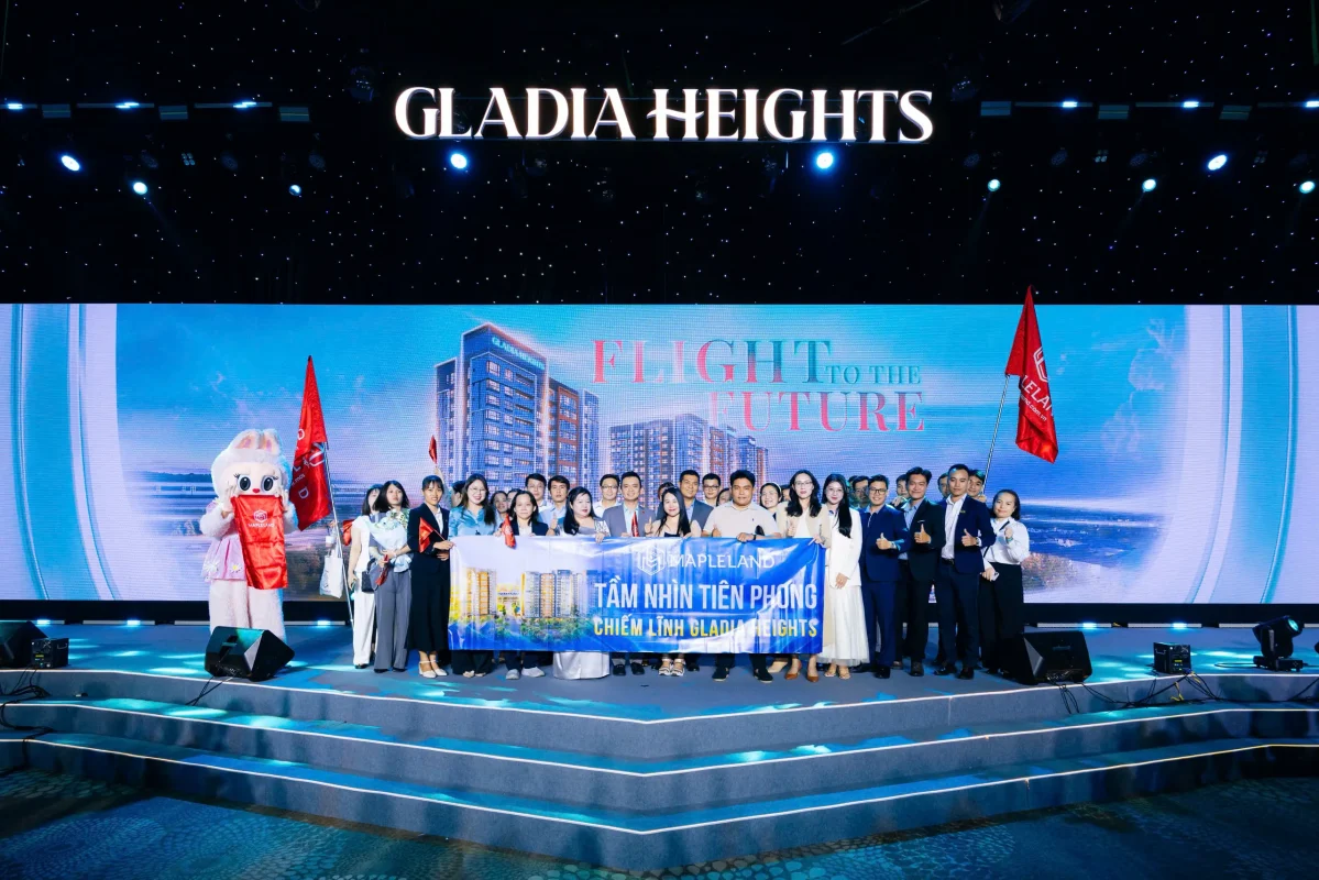 Mapleland chính thức là Đại Lý Phân Phối dự án Gladia Heights 6 Mapleland là đại lý phân phối dự án Gladia Heights