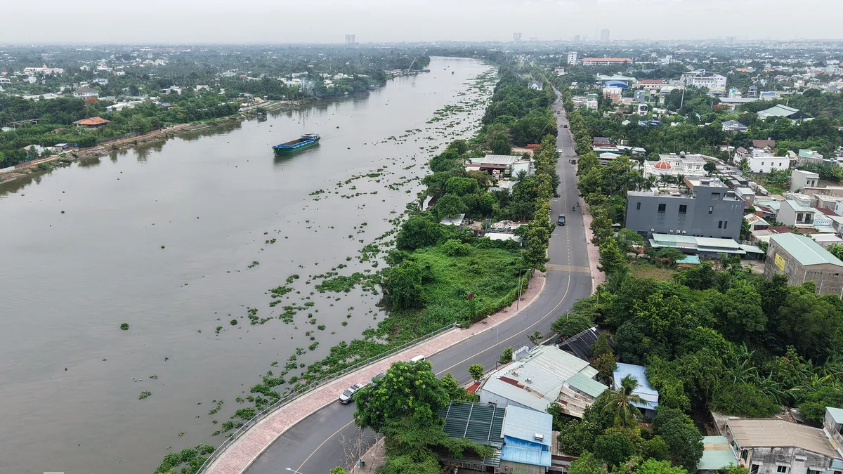 Đường ven sông Sài Gòn dài 7,4 km sắp mở rộng 6 làn