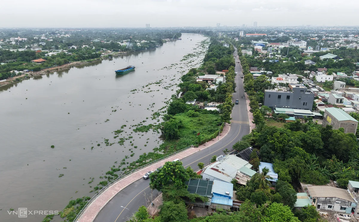 Khu vực quy hoạch đường ven sông Sài Gòn tại Thuận An