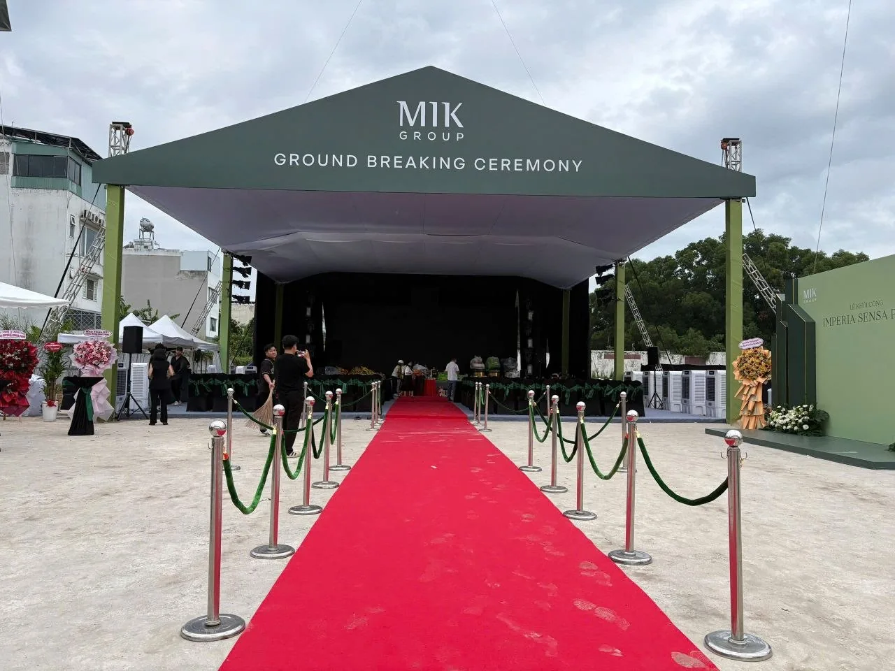 Lễ khởi công Imperia Sensa Park: MIK Group động thổ dự án ven sông Rạch Chiếc 8 Lễ khởi công dự án Imperia Sensa Park tại đường Liên Phường, TP.HCM