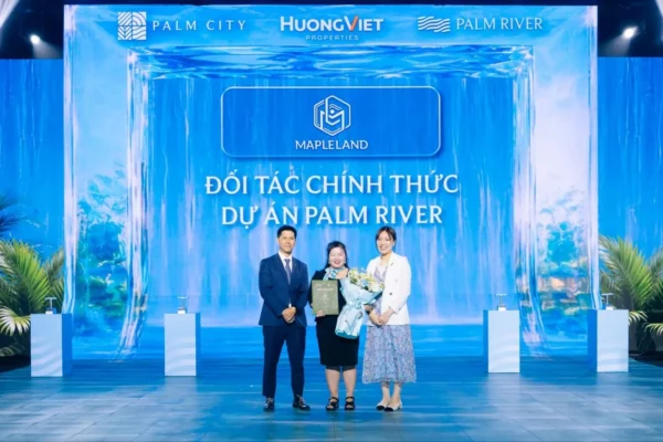 Mapleland chính thức trở thành Đại lý phân phối F1 dự án Palm River