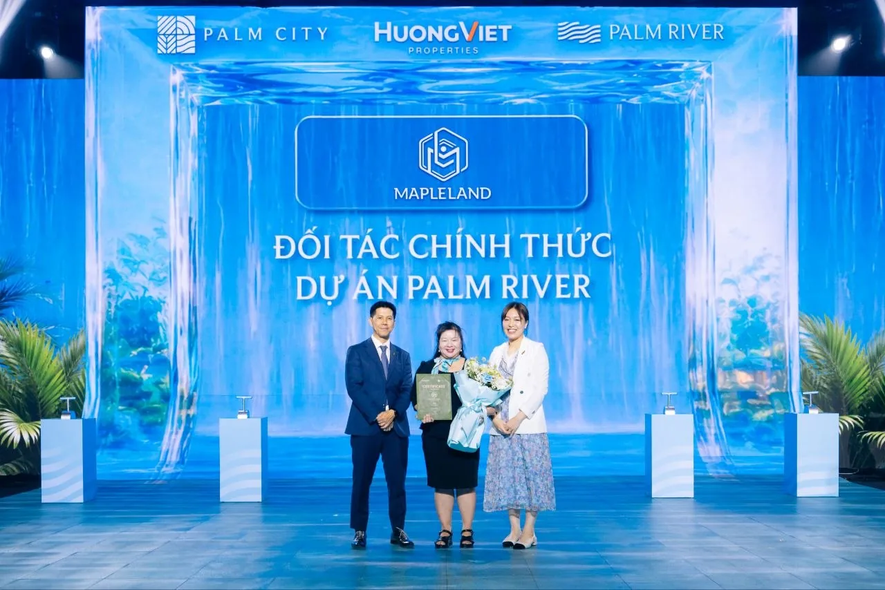 Mapleland chính thức trở thành Đại lý phân phối F1 dự án Palm River 3 Lễ công bố Mapleland trở thành Đại lý phân phối F1 dự án Palm River