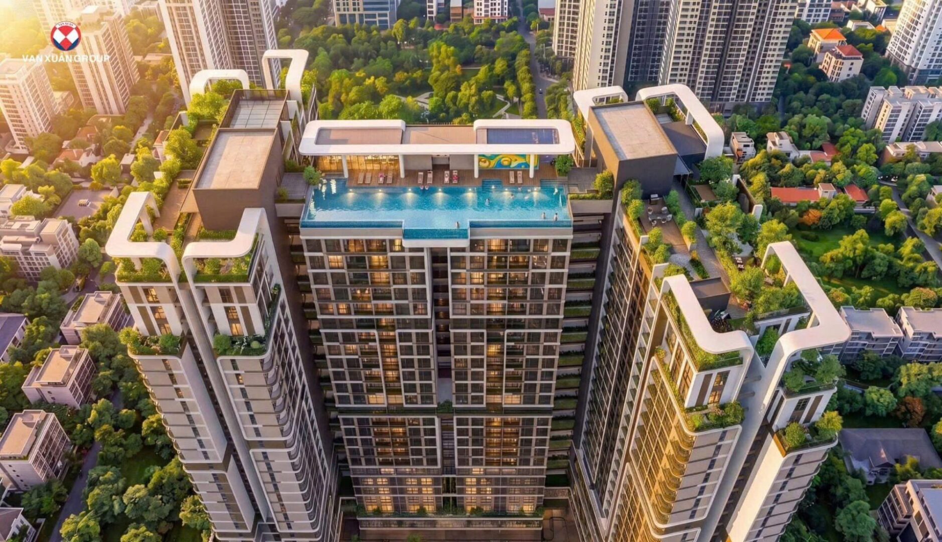 Phối cảnh minh họa Happy One Elite