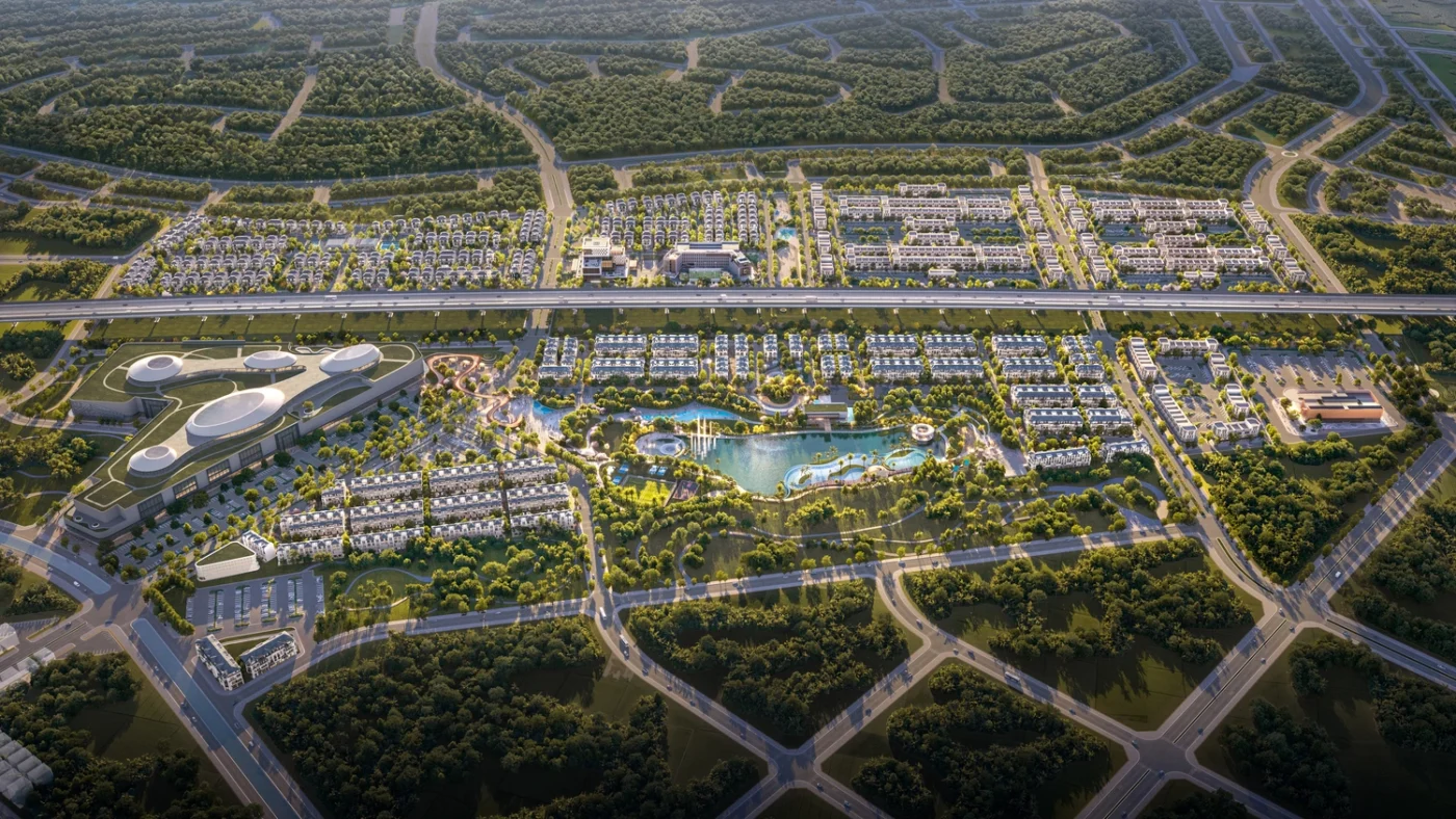 Biệt thự Thanh Phú Centre Point: dòng villas trong đô thị 85,2 ha